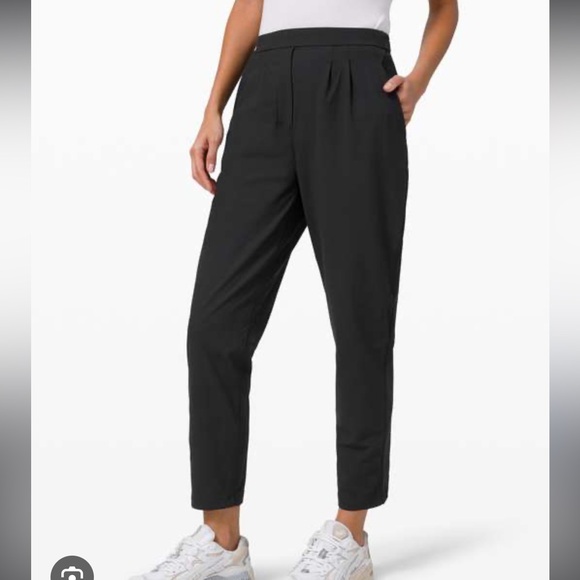 lululemon athletica Pants - Lululemon Essential High-Rise Trouser Pants Size 10